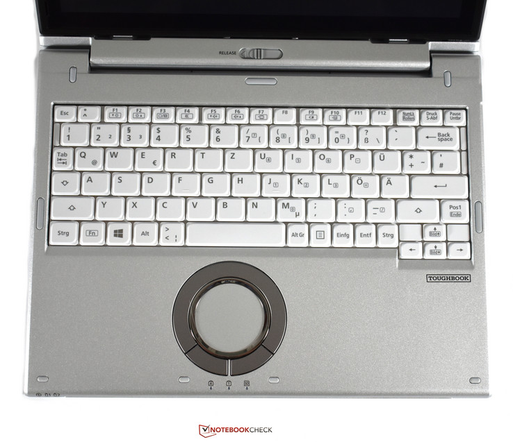 teclado del Panasonic Toughbook CF-XZ6