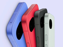 El Google Pixel 10a en sus cuatro colores de lanzamiento.