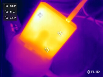 Fuente de alimentación durante la prueba de resistencia