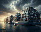 en Alemania se reciclaron 747.000 toneladas de residuos electrónicos para la extracción de valiosas materias primas. Esto corresponde a la enorme capacidad de carga de siete de los mayores buques portacontenedores del mundo. (Imagen: Google Gemini AI)