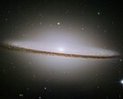 Una imagen que muestra la galaxia Sombrero.