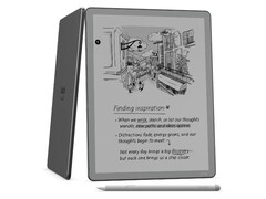 El Kindle Scribe sin luz frontal tiene una pantalla de 11''.