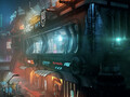 Las imágenes ciberpunk del Ascent se han mejorado considerablemente gracias al trazado de rayos (Fuente de la imagen: Neon Giant)