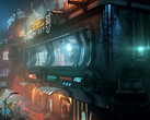 Las imágenes ciberpunk del Ascent se han mejorado considerablemente gracias al trazado de rayos (Fuente de la imagen: Neon Giant)