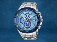 El Casio Edifice EFR-539D-2AV (en la imagen) es uno de los tres nuevos relojes que llegan a Europa. (Fuente de la imagen: Casio, editado)