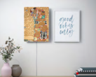 IKEA ha lanzado varios paneles nuevos para el marco de fotos SYMFONISK con altavoz Wi-Fi, incluyendo El árbol de la vida de Gustav Klimt. (Fuente de la imagen: IKEA)