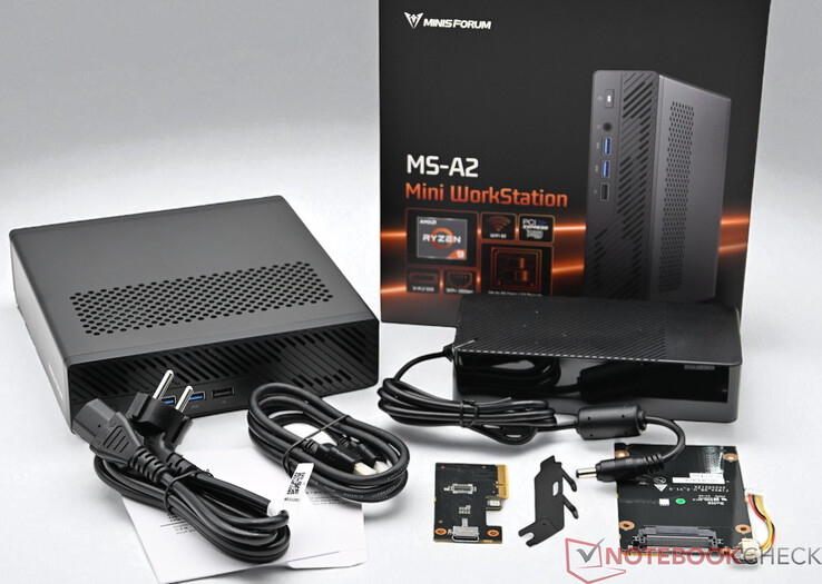 Volumen de suministro del Minisforo MS-A2