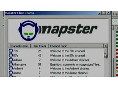 Una captura de pantalla de Napster mostrando la interfaz tal y como era en 1999. (Fuente de la imagen: r/Xennials en Reddit)