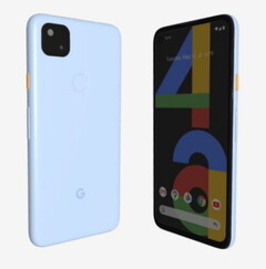 No está claro por qué Google canceló este Pixel 4a &#039;Azul&#039;. (Fuente de la imagen: 9to5Google)