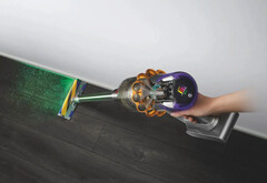 El nuevo Dyson V15 Detect utiliza el láser para limpiar la casa en profundidad. (Fuente de la imagen: Dyson)