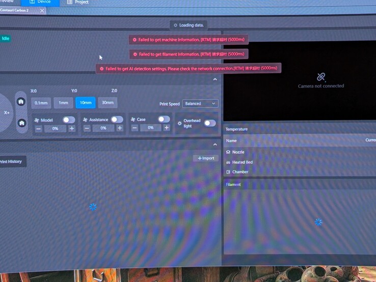 Elegoo Slicer en Windows arroja errores aleatoriamente.