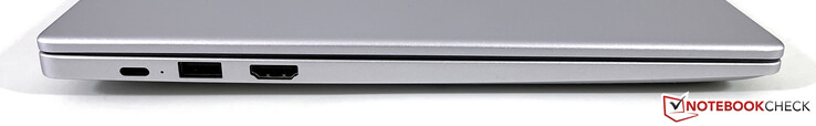 Izquierda: USB-C 3.2 Gen. 1 (carga), USB-A 3.2 Gen. 1, HDMI
