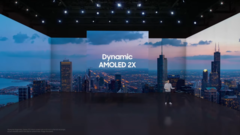 Samsung presenta la última forma de Dynamic AMOLED 2X. (Fuente: Samsung)