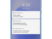 La presencia en pantalla de la falsa aplicación System Upate. (Fuente: Zimperium)