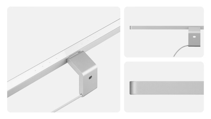 Se alimenta a través del puerto USB-C del dispositivo e ilumina un área de 33,5 por 19,7 pulgadas con una intensidad de 500 lux.