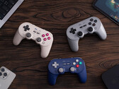 El 8BitDo Pro 3 incorpora botones ABXY al estilo Nintendo con una ergonomía más cercana a la de un mando DualSense. (Fuente de la imagen: 8BitDo)