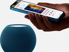 El Apple HomePod y el HomePod mini (arriba) están recibiendo un nuevo software. (Fuente de la imagen: Apple)