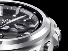 Primer plano de la esfera Casio G-Steel