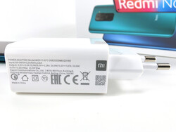 Cargador modular de 22,5 vatios del Redmi Note 9
