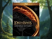 Se muestra la edición extendida en Blu-ray de «El Señor de los Anillos»