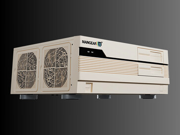 Vista lateral del PC para juegos preconstruido Retro95 de Maingear (Fuente de la imagen: Maingear PR)