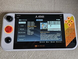 El menú de las otras colecciones de juegos en la Gamestation Go (Fuente de la imagen: Marc Zander, Notebookcheck)