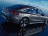 El Mercedes EQS eléctrico no se está vendiendo especialmente bien en China, por lo que el fabricante de automóviles ha seguido ahora a Tesla recortando sus precios (Imagen: Mercedes)