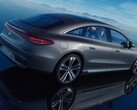 El Mercedes EQS eléctrico no se está vendiendo especialmente bien en China, por lo que el fabricante de automóviles ha seguido ahora a Tesla recortando sus precios (Imagen: Mercedes)