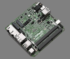 La serie de placas base ASRock NUC 6000 es uno de los tres productos que la compañía ha anunciado con procesadores Elkhart Lake. (Fuente de la imagen: ASRock)