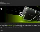 Notificación y detalles del controlador Nvidia Game Ready 531.61 en GeForce Experience (Fuente: Propia)