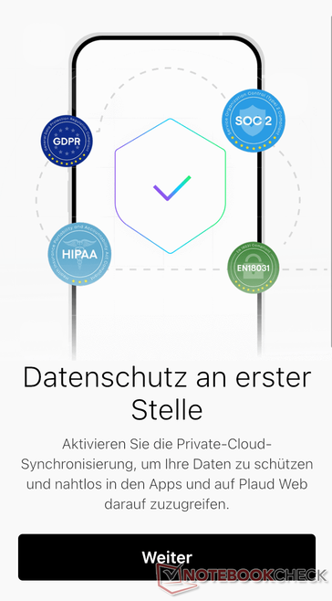 Plaud Note Pro está bien posicionado en lo que se refiere a la protección de datos.
