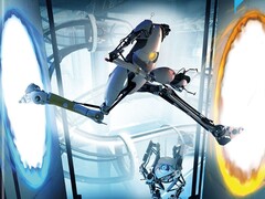 Imagen promocional de Portal 2. 