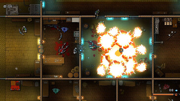 En la imagen: Una captura de pantalla del juego Redgar: El vikingo espacial.