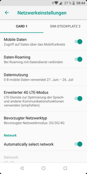 Gigaset GS185: VoLTE y VoWifi