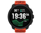 El reloj inteligente Suunto Race 2 en naranja coral viene con una pantalla OLED de 1,5 pulgadas para mostrar las estadísticas de carrera y la hora. (Fuente de la imagen: Suunto)