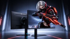 Banner promocional del monitor para videojuegos Thunderobot JU24F160L