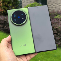 El Vivo X Fold5 en uno de sus tres colores de lanzamiento. (Fuente de la imagen: vía Shido Tatushiko)