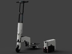 Arma: El e-scooter es muy compacto en términos de plegabilidad