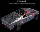 El Cybertruck podría incorporar un sistema de audio con doble subwoofer (imagen: Tesla)