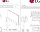 La supuesta nueva patente de LG. (Fuente: Twitter)