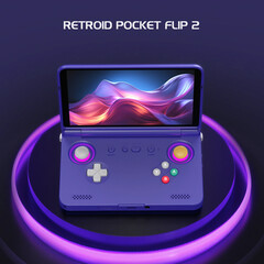 La versión Dimensity 1100 del Pocket Flip 2 ha llegado en cuatro colores de lanzamiento. (Fuente de la imagen: Retroid)