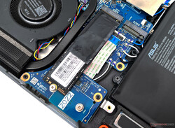 La unidad SSD Samsung PM9A1 del Scar 15 no puede mantener velocidades máximas de lectura durante mucho tiempo