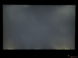 Sangrado visible de la pantalla
