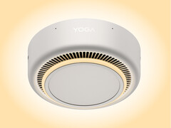 El Yoga Mini i Gen 11 mide 130 x 130 x 48,6 mm y pesa alrededor de 600 g.