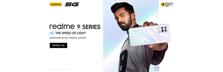 Realme amplía el hype previo al lanzamiento del 9 5G y 5G SE. (Fuente: Realme IN)