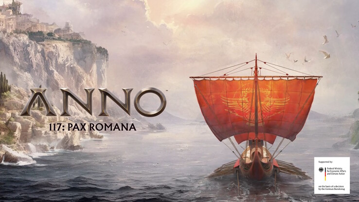 Anno 117: Pax Romana, patrocinado por el Ministerio de Economía alemán