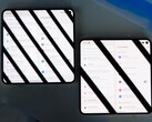 El Google Pixel 10 Pro Fold (derecha) parpadea mucho menos que su predecesor. (Fuente de la imagen: Android Central, YouTube)