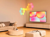 Los paneles luminosos Glide Hexa de Govee cuentan con tecnología RGBIC. (Fuente de la imagen: Govee)