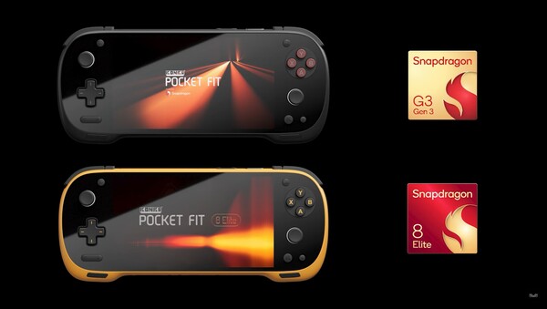El Konkr Pocket Fit tendrá un Snapdragon G3 Gen 3 mientras que el Pocket Fit Elite tendrá un procesador Snapdragon 8 Elite. (Fuente de la imagen: Ayaneo)