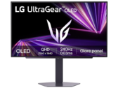 El LG UltraGear 27GX704A (en la imagen) viene con un panel OLED brillante. (Fuente de la imagen: LG Japón)
